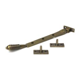 Burnished Brass 8" Reeded Stay