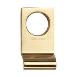 Heritage Brass Square Cylinder Pull Polished Brass finish
