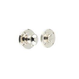 Burlington Turns & Releases Inner 1 No Rose Polished Nickel - By Frelan Hardware - BUR80PN