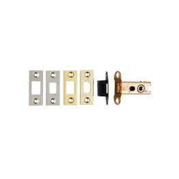 Tubular Dead Bolt 64mm - Electro Brassed/Satin Stainless Steel