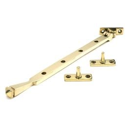 Polished Brass 12" Avon Stay