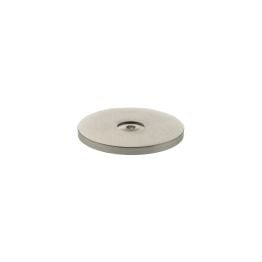 Millhouse Brass Round Cabinet Handle Backplate - Satin Nickel