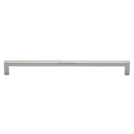 Heritage Brass Cabinet Pull City Design 256mm CTC Polished Nickel Finish