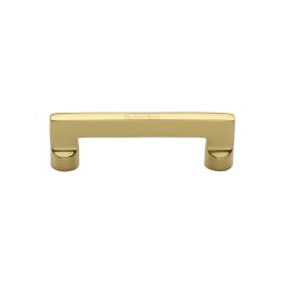 Heritage Brass Cabinet Pull Apollo Design 96mm CTC Polished Brass Finish