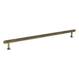 Millhouse Brass Paddington Spiral T-Bar Cabinet Pull Handle 320mm - Antique Brass