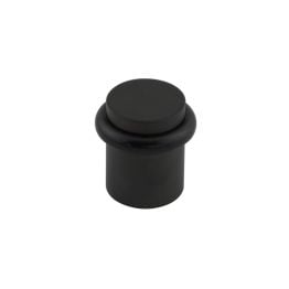 Burlington Plain Door Stops Black - By Frelan Hardware - BUR960MB