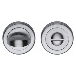 Heritage Brass Thumbturn & Emergency Release Satin Chrome finish