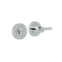Jedo Bari Knurled Turns & Releases Polished Chrome - By Frelan Hardware - JV855PC