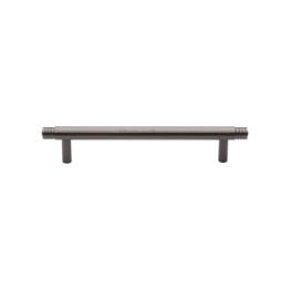 Heritage Brass Cabinet Pull Contour Design 128mm CTC Matt Bronze finish