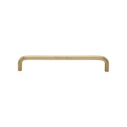 Heritage Brass Cabinet Pull Wire Design 152mm CTC Satin Brass Finish