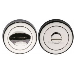 Heritage Brass Thumbturn & Emergency Release Polished Nickel finish