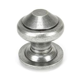 Pewter Regency Centre Door Knob