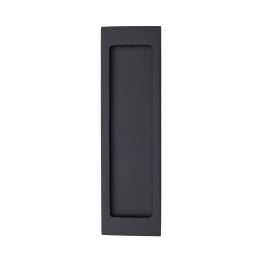 Flush Pull 197mm Matt Black finish
