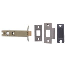 Atlantic Heavy Duty Bolt Through Tubular Latch 4" - Distressed Silver