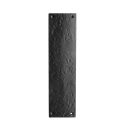 Antique Range Finger Plates 300x70mm Black - By Frelan Hardware - JAB56