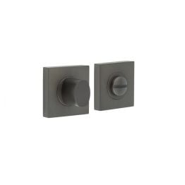 Burlington Turns & Releases Inner 3 Square Plain Rose Dark Bronze - By Frelan Hardware - BUR-81DB-150DB