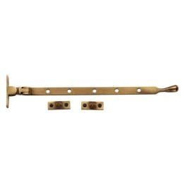 Heritage Brass Casement Window Stay Ball Design 12" Antique Brass finish