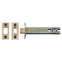 5" Tubular Bathroom Bolt  Antique