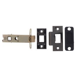 Atlantic Heavy Duty Bolt Through Tubular Latch 3" - Black Nickel