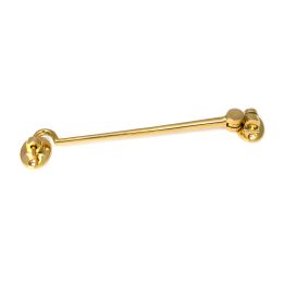 Polished Brass 8" Cabin Hook