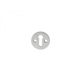 Flat Escutcheon - Satin Chrome