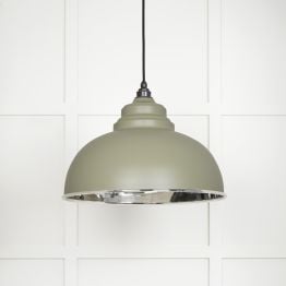 Smooth Nickel Harborne Pendant in Tump