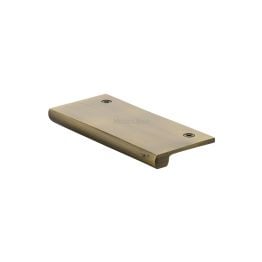 Heritage Brass EPT Edge Pull Cabinet Handle 50mm Antique Brass finish
