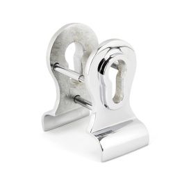 Polished Chrome 50mm Euro Door Pull (Back to Back fixings)