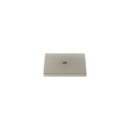 Millhouse Brass Square Cabinet Handle Backplate - Satin Nickel