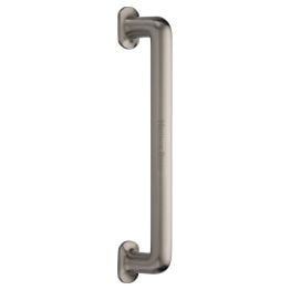 Heritage Brass Door Pull Handle Traditional Design 330mm Satin Nickel Finish