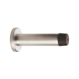 Wall Mounted Door Stop - Satin Chrome