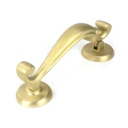 Satin Brass Doctors Door Knocker