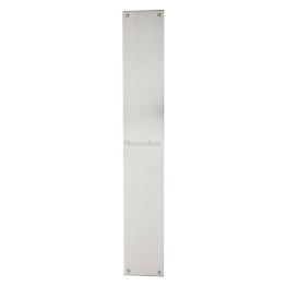 Heritage Brass Fingerplate 500mm Satin Nickel finish