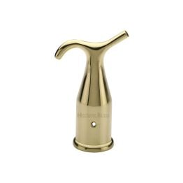 Heritage Brass Pole Hook Polished Brass Finish