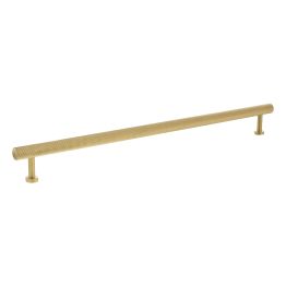 Millhouse Brass Paddington Spiral T-Bar Cabinet Pull Handle 320mm - Satin Brass