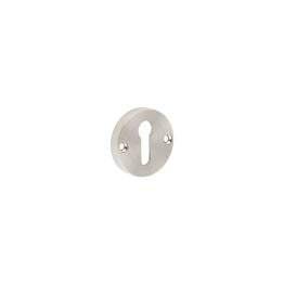 Contemporary Satin Nickel Escutcheons for Mortice Knobs - By Frelan Hardware - JV866SN