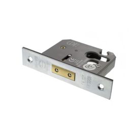 Atlantic Euro Deadlock [CE] 3" - Satin Chrome