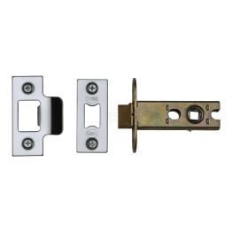 York Architectural Tubular Latch 2 1/2" Polished Chrome/Nickel Finish
