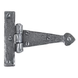 Pewter 4" Arrow Head T Hinge (pair)