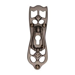 Heritage Brass Cabinet Pull Ornate Design Matt Bronze Finish