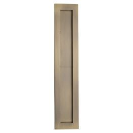 12" Flush Handle Antique Brass