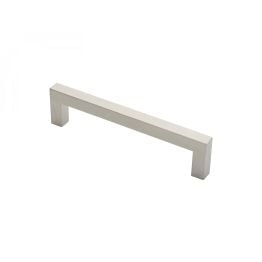 Square Mitred Pull Handle - Satin Stainless Steel