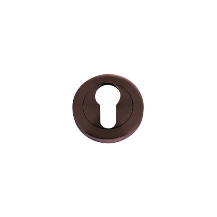 Zoo Hardware Euro profile escutcheon - Etna Bronze
