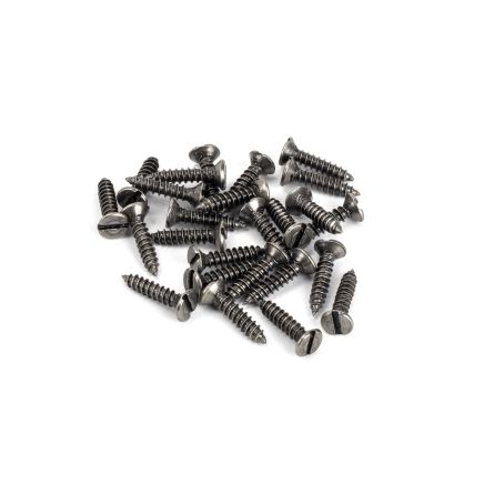 Pewter 8 x 3/4" Countersunk Screws (25)