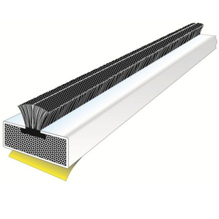 2.1M Fire Door And Smoke Seals - White