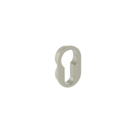 Forme Concealed Rose Euro Escutcheons Round - Satin Nickel (Pair)