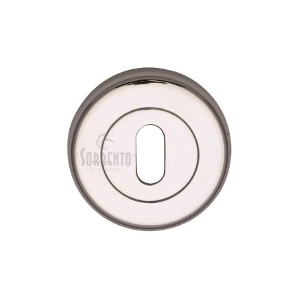 Sorrento Keyhole Escutcheon Polished Chrome finish