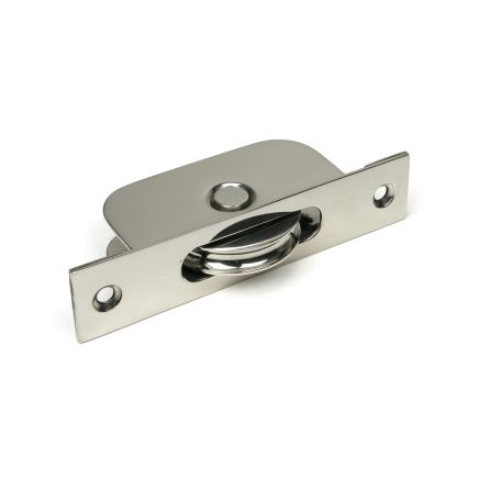 Polished Marine SS (316) Square Ended Sash Pulley 75kg