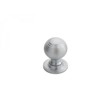 Queen Anne Knob 28mm - Satin Chrome