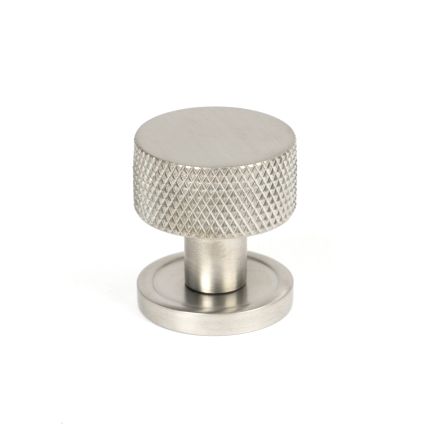 Satin SS (304) Brompton Cabinet Knob - 25mm (Plain)
